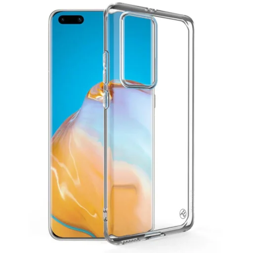 Tellur Cover Basic silikónový kryt pre Huawei P40 Pro, priehľadný - 1