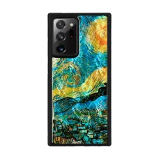 iKins Samsung Galaxy Note 20 Ultra tok – csillagos éj fekete