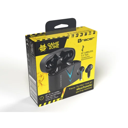 Tracer 47284 GameZone T6 Pro TWS BT bezdrôtové slúchadlá - 8