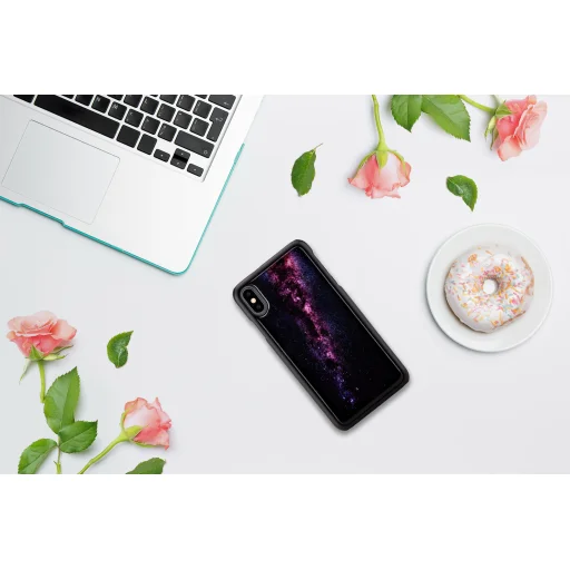 iKins flipové puzdro iPhone XS Max Milky Way Black - 4