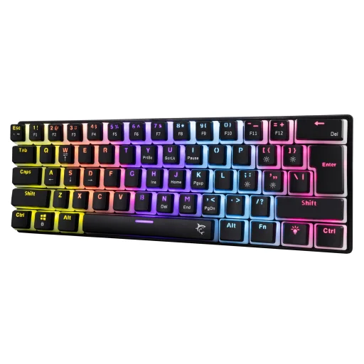 White Shark ASHIKO-2 BLACK/BLUE GK-2202 mechanická klávesnica - 2