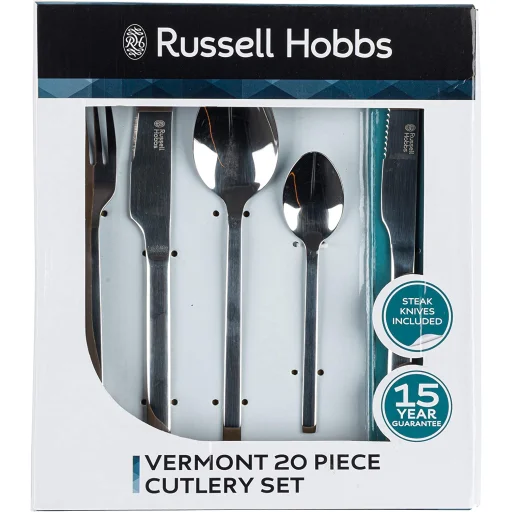 Russell Hobbs RH00855EU Vermont 20-dielna súprava príborov - 10