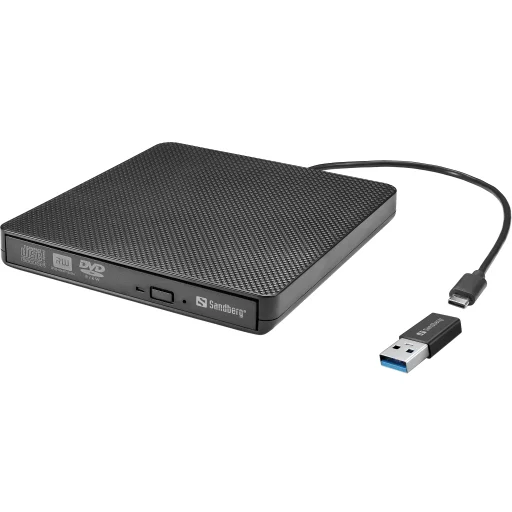 Sandberg 136-62 USB-C/A DVD mechanika - 1