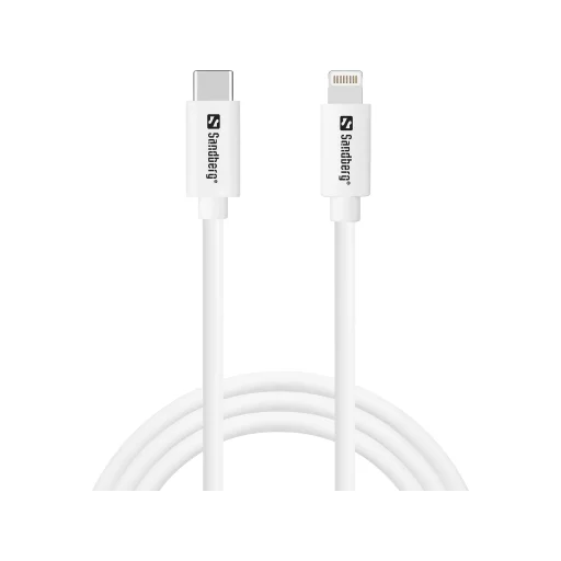 Sandberg 136-58 USB-C PD na Lightning MFI 1m kábel - 1