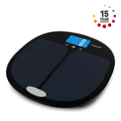 Salter 9192 BK3R Curve Bluetooth okos testelemző fürdőszobai mérleg fekete - 3