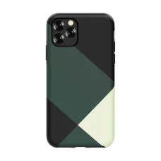 Devia Simple Style Grid iPhone 11 Pro Max zelený kryt