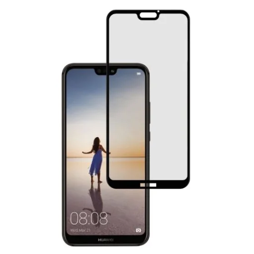 Tellur Tvrdené sklo 3D Case Friendly Full Glue Huawei P20 Lite čierne ochranné sklo - 1