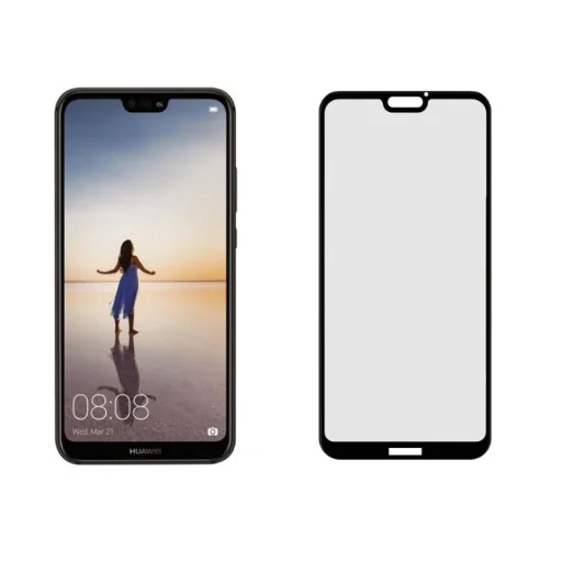 Tellur Tvrdené sklo 3D Case Friendly Full Glue Huawei P20 Lite čierne ochranné sklo - 2