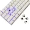 White Shark GK-004231 Shinobi 2 mechanická herná klávesnica, s hnedými spínačmi, biela, US rozloženie thumbnail