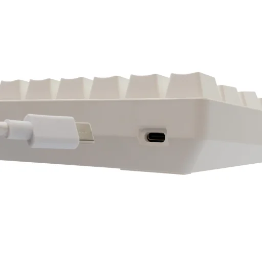 White Shark GK-004221 Shinobi 2 mechanická herná klávesnica, s modrými spínačmi, biela US - 7