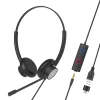 Tellur Voice 420 káblový binaurálny headset čierny thumbnail