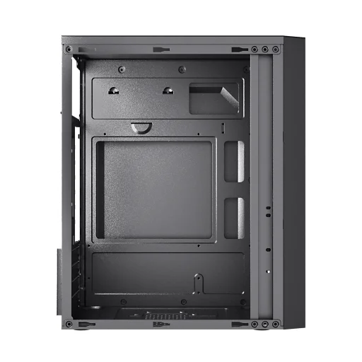Sbox PCC-12 MicroATX + PSU-400 počítačová skriňa - 5