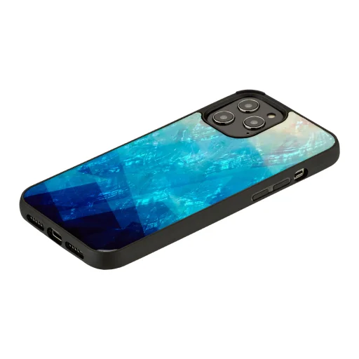 iKins Apple iPhone 12 Pro Max puzdro modré jazero/čierne - 2