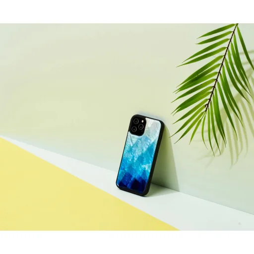 iKins Apple iPhone 12 Pro Max puzdro modré jazero/čierne - 3