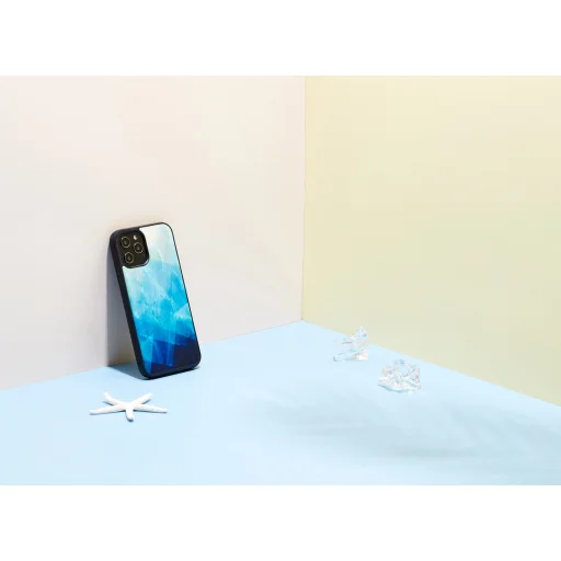 iKins Apple iPhone 12 Pro Max puzdro modré jazero/čierne - 4