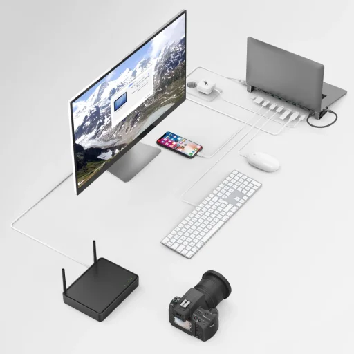 Hama 00200103 USB-C dokovacia stanica s 9 portmi - 6