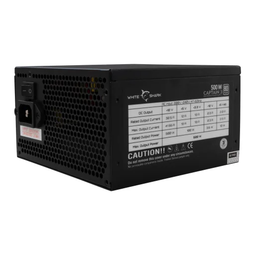 White Shark GPSU-W500F Captain 3 500W 80+ RGB napájací zdroj - 3