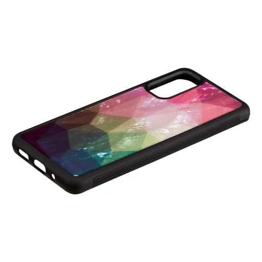 iKins Samsung Galaxy S20 puzdro s motívom vodného kvetu, čierne - 2