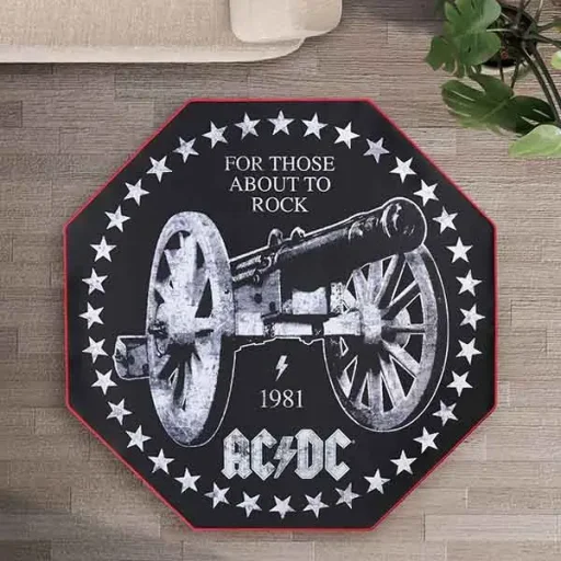 Subsonic Gaming Floor Mat AC/DC podlahová rohož - 4