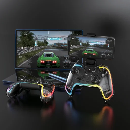 White Shark GPW-8040 Praetorian RGB Bluetooth ovládač - 5