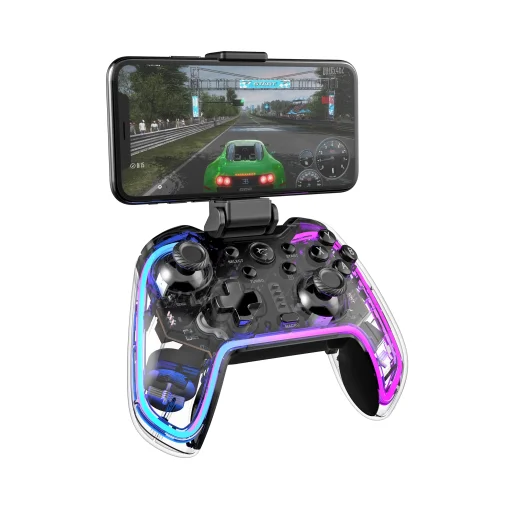 White Shark GPW-8040 Praetorian RGB Bluetooth ovládač - 6