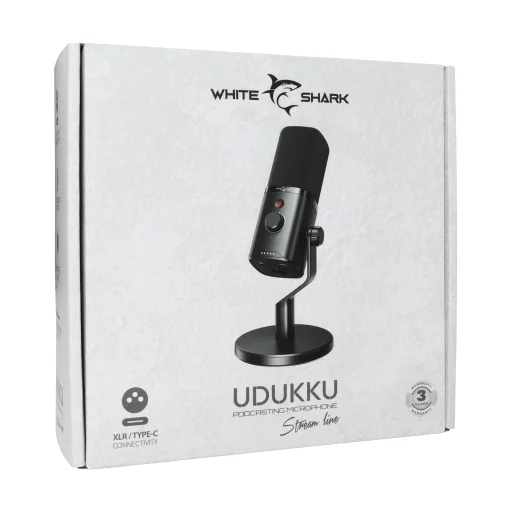 White Shark DSM-04 Udukku dynamický podcastový mikrofón - 8