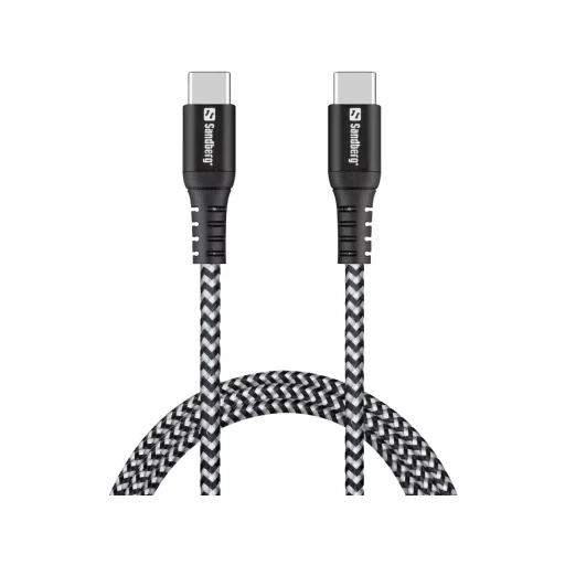 Sandberg 441-38 Survivor USB-C–USB-C kábel, 1 m - 1