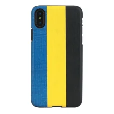 MAN&WOOD iPhone X/XS dandy blue black puzdro