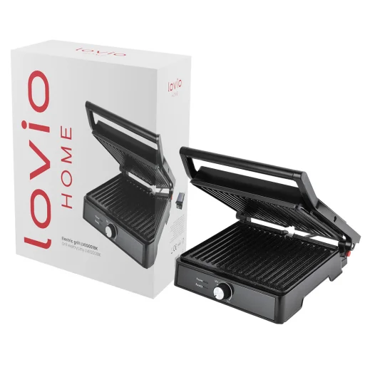 Lovio LVEG001BK Black kontaktgrill - 10