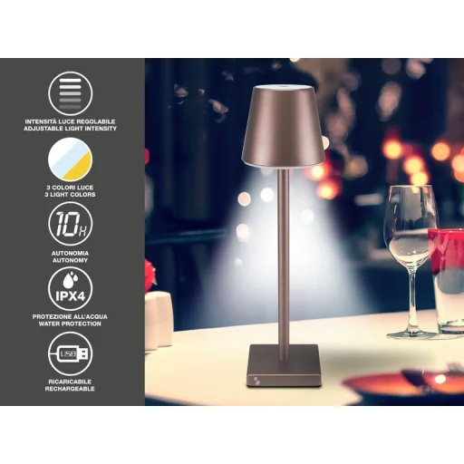 Beper P201UTP103 nabíjateľná stolná lampa - 2