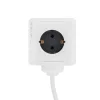 Tellur Power Cube Extended rozbočovač so 4 zásuvkami + 2 USB portmi, 1,5 m káblom, biely thumbnail