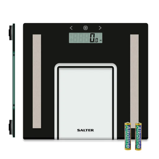 Salter 9128 BK3R elektronická osobná váha s analýzou tela - čierna - 2