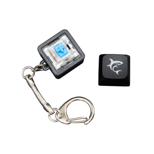 White Shark KEYCHAIN Promo čierna kľúčenka - 3