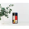 MAN&WOOD puzdro s dreveným vzorom pre Samsung Galaxy S20 Plus, Mondrian Wood Black thumbnail