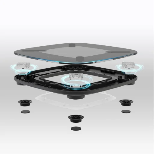 Homedics SCL-B200-BK3R GLO osobná váha s analýzou zloženia tela - 2