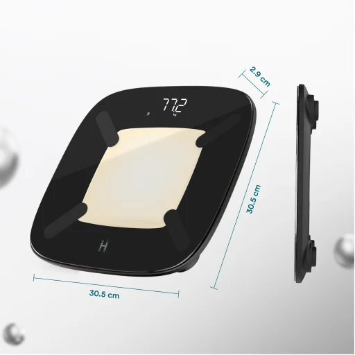Homedics SCL-B200-BK3R GLO osobná váha s analýzou zloženia tela - 4