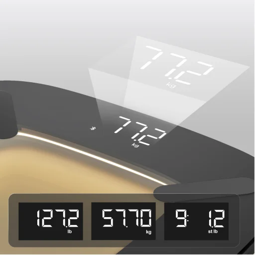 Homedics SCL-B200-BK3R GLO osobná váha s analýzou zloženia tela - 6