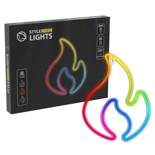Manta SNL58RGB Stile Neon Light FLAME náladové osvetlenie - 1