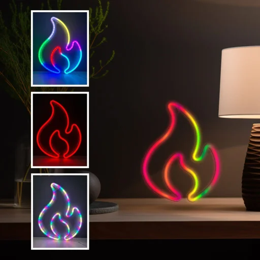 Manta SNL58RGB Stile Neon Light FLAME náladové osvetlenie - 3