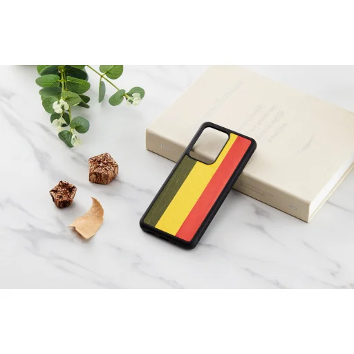 MAN&WOOD Galaxy S20 Ultra reggae black puzdro - 3
