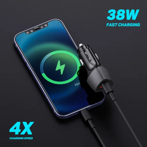 Tellur FCC10 nabíjačka do auta 38W, 6A (PD20W + QC3.0) čierna - 5
