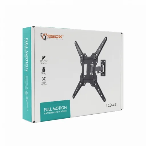 Sbox LCD-441 dönthető-forgatható fali TV konzol - 8