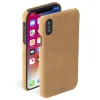 Krusell Broby kožené puzdro pre Apple iPhone XS Max, koňakovo hnedé thumbnail