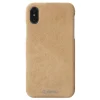 Krusell Broby kožené puzdro pre Apple iPhone XS Max, koňakovo hnedé thumbnail