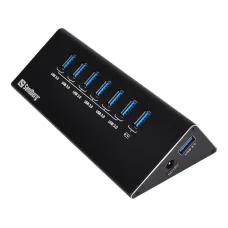 Sandberg 133-82 USB 3.0 Hub 6+1 portový USB rozbočovač