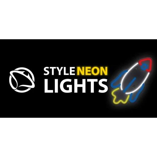 Manta SNL91MT Style Neon Lights RAKETA dekoračná lampa - 7