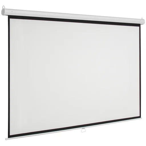 Silelis Manual Screen 180x180 cm ES-1 vetítővászon - 1