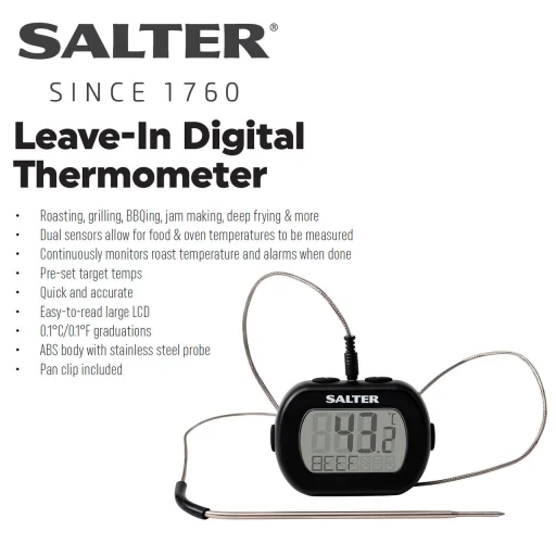 Salter 515 BKCR digitálny kuchynský teplomer do rúry - 6