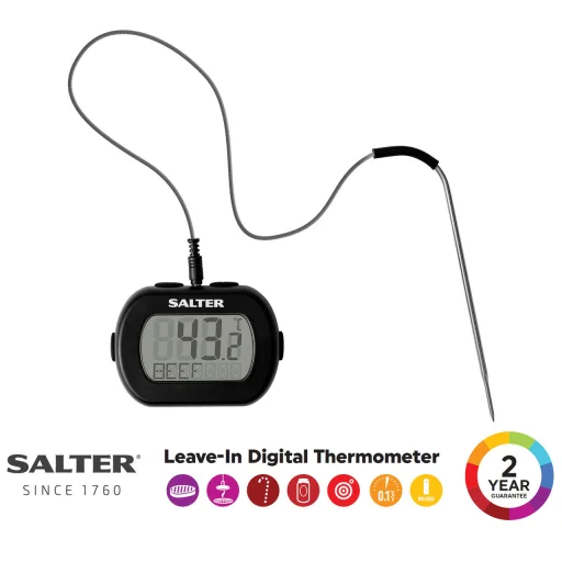 Salter 515 BKCR digitálny kuchynský teplomer do rúry - 2