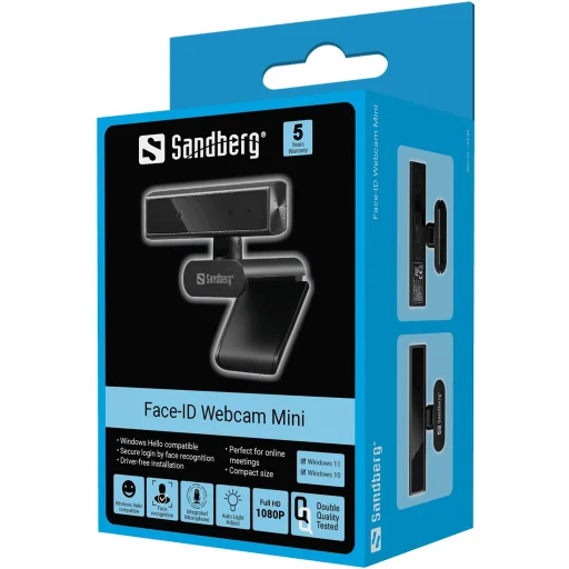 Sandberg 134-43 Face-ID Webcam Mini webkamera - 4